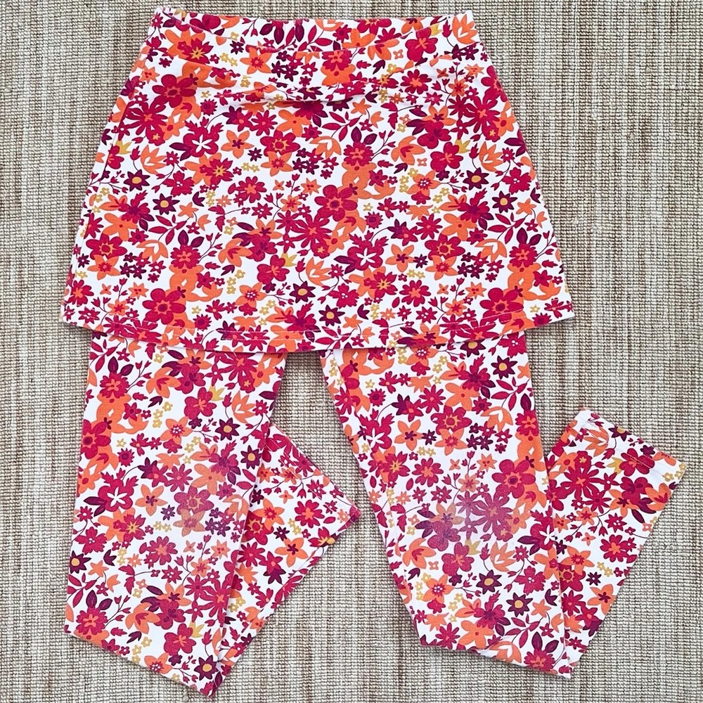 Pact (Sustainable) Floral Skirted Leggings